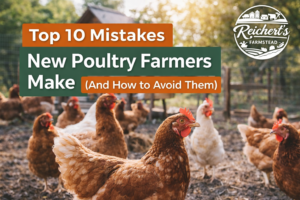 Top 10 Mistakes New Poultry Farmers Make